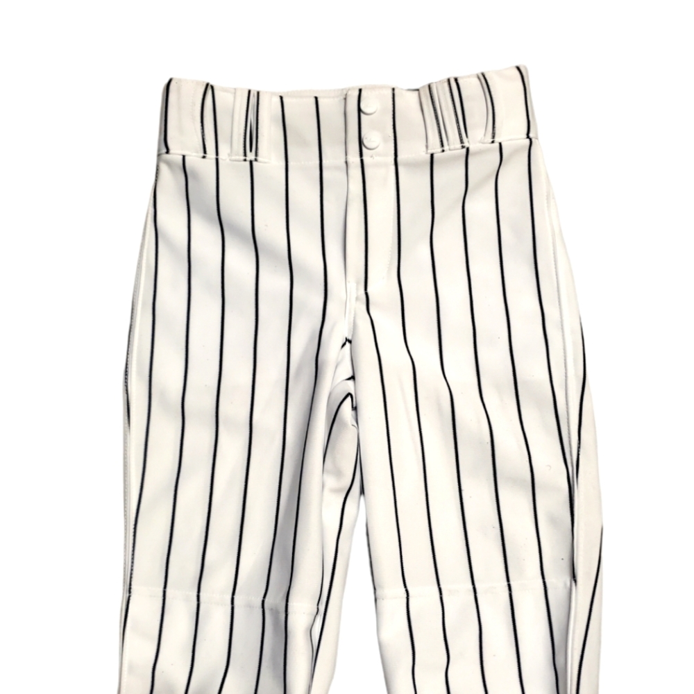 Champro Baseball Pants Youth Medium White Black Stripe